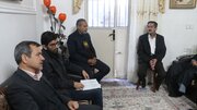 ببینید| دیدار سرپرست اداره کل راه و شهرسازی استان سیستان و بلوچستان از خانواده معظم شهدا همزمان با  دهه فجر