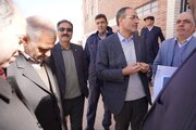 بازدید معاون توسعه مدیریت و منابع وزیر راه و شهرسازی از واحدهای نهضت ملی مسکن شهر کرد