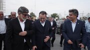 بازدید «سعید رسولی» معاون حملونقل وزیر راه و شهرسازی و سرپرست سازمان بنادر و دریانوردی از اسکله های بندر عسلویه و نخل تقی و گفتگو با فعالان دریایی و لنجداران منطقه
