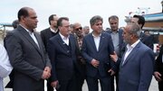 بازدید «سعید رسولی» معاون حملونقل وزیر راه و شهرسازی و سرپرست سازمان بنادر و دریانوردی از اسکله های بندر عسلویه و نخل تقی و گفتگو با فعالان دریایی و لنجداران منطقه