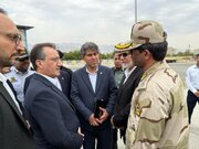 بازدید «سعید رسولی» معاون حملونقل وزیر راه و شهرسازی و سرپرست سازمان بنادر و دریانوردی از اسکله های بندر عسلویه و نخل تقی و گفتگو با فعالان دریایی و لنجداران منطقه