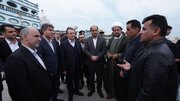بازدید «سعید رسولی» معاون حملونقل وزیر راه و شهرسازی و سرپرست سازمان بنادر و دریانوردی از اسکله های بندر عسلویه و نخل تقی و گفتگو با فعالان دریایی و لنجداران منطقه