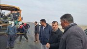 ببینید| بازدید سرپرست اداره کل راه و شهرسازی سیستان و بلوچستان از عملیات ساخت بزرگراه زاهدان- بیرجند