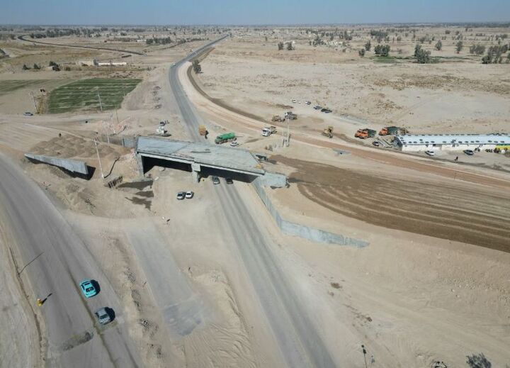 بازدید سرپرست ادارهکل را و شهرسازی سیستان و بلوچستان از عملیات تقاطع غیر هم سطح عطاء محمد زهک