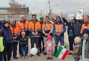 ببینید| حضور همکاران راهداری و حمل و نقل جادهای استان خراسان جنوبی در راهپیمایی با شکوه روز ۲۲ بهمن