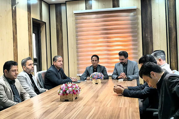 اولین سفر کاری سرپرست راه و شهرسازی جنوب کرمان به قلعه گنج جنوب کرمان 2