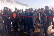 مراسم افتتاح ۱۸/۵ کیلومتر آسفالت راه روستایی حسینآباد شهرستان بوکان