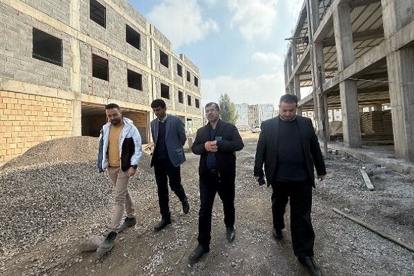 بازدید مدیرکل راه و شهرسازی گلستان از پروژه ۸۸ واحدی مسکن مسکن خانببین راه و شهرسازی گلستان