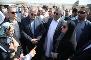 ببینید | بازدید از بیمارستان ۵۴۰ تخت خوابی ایرانشهر