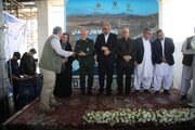 ببینید | مراسم اتمام عملیات زیرسازی قطعه ۵ راهآهن چابهار_زاهدان