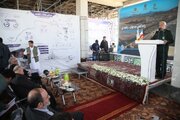 ببینید | مراسم اتمام عملیات زیرسازی قطعه ۵ راهآهن چابهار_زاهدان