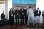 ببینید | مراسم اتمام عملیات زیرسازی قطعه ۵ راهآهن چابهار_زاهدان