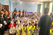 ببینید|آیین رونمایی از اتوبوس کاروان ترافیکی آموزشی و ارتقای فرهنگ ایمنی در مدرسه شهید یزدانی روستای رمنده چهارباغ برگزار شد
