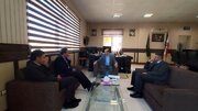 دیدار مدیرکل و معاونین اداره کل راه و شهرسازی استان البرز با معاون قضایی رئیس‌کل دادگستری و رئیس محترم شورای حل اختلاف این استان