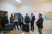 دیدار مدیرکل با کارمندان بخش اداری اداره کل راه و شهرسازی لارستان