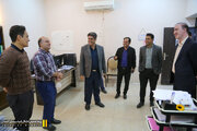 دیدار مدیرکل با کارمندان بخش اداری اداره کل راه و شهرسازی لارستان