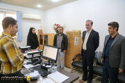 دیدار مدیرکل با کارمندان بخش اداری اداره کل راه و شهرسازی لارستان
