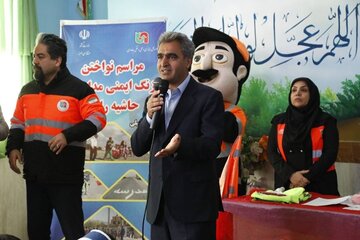 ببینید|آیین رونمایی از اتوبوس کاروان ترافیکی آموزشی و ارتقای فرهنگ ایمنی در مدرسه شهید یزدانی روستای رمنده چهارباغ برگزار شد