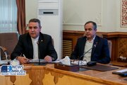 ببینید | جلسه بررسی عملکرد بانکهای عامل طرح نهضت ملی مسکن در استانهای آذربایجان شرقی ، آذربایجان غربی ، اردبیل و خوزستان
