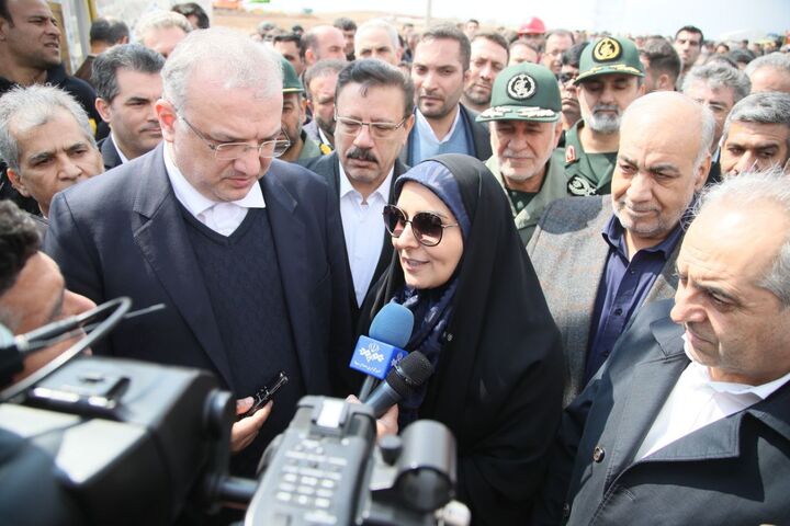 تکمیل آزادراه ۱۱۰ کیلومتری مراغه-هشترود تا پایان دولت چهاردهم صادق وزیر در جمع