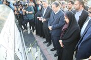 ببینید | ورود وزیر راه و شهرسازی به استان آذربایجان غربی و تجدید میثاق با آرمانهای شهدا