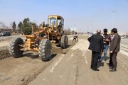 ببینید|بازدید مهندس علی زندی فر مدیر کل راهداری و حمل و نقل جادهای استان البرز بهمراه مهندس ولی پور معاون راهداری از پروژه تعریض لاین جنوبی آزاد راه کرج -قزوین محدوده پل آیت الله هاشمی تا پل استاندارد
