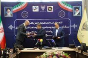 امضای تفاهم‌نامه احداث ۳۲ کیلومتر خط ریلی برای حمل ۵ میلیون تن بار