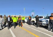 برگزاری رزمایش طرح ترافیکی نوروزی خراسان جنوبی