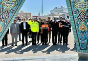 برگزاری رزمایش طرح ترافیکی نوروزی خراسان جنوبی