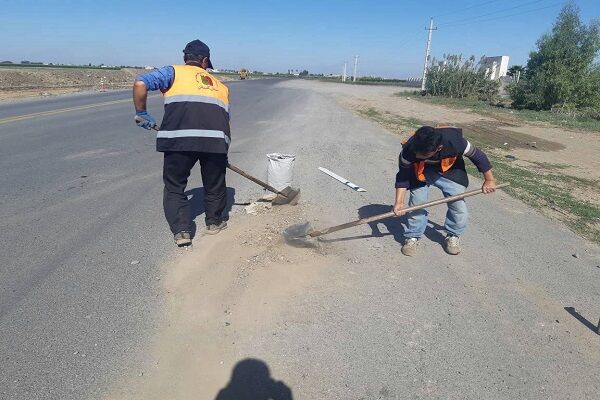 ایمن سازی محورهای ارتباطی گلستان در آستانه نوروز گلستان