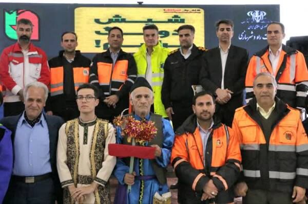 آغاز پویش نوروزی «نه به تصادفات» با پیام محوری «شیش دونگ برانیم در زنجان راهداری زنجان