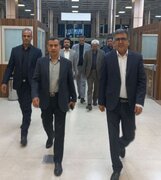 ببینید| بازدید شبانه مدیرکل و رئیس شورای هماهنگی راه و شهرسازی سیستان و بلوچستان از فرودگاه بین المللی زاهدان در دومین روز نوروز ۱۴۰۴ (2)