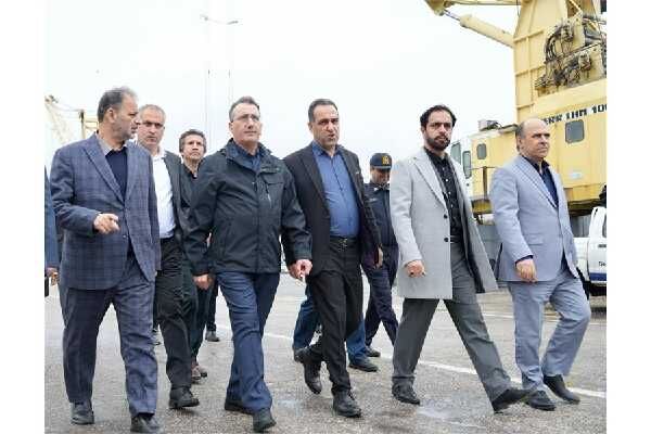 توسعه دریامحور؛ دستورکار اولویتدار سازمان بنادر و دریانوردی است/ ظرفیت بالای بندر نوشهر برای  کمک به افزایش صادرات و واردات رسولی بازدید