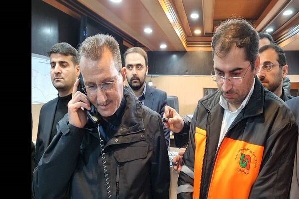 معاون حملونقل وزیر راه و شهرسازی پاسخگوی مسافران نوروزی در مرکز مدیریت راههای مازندران رسولی
