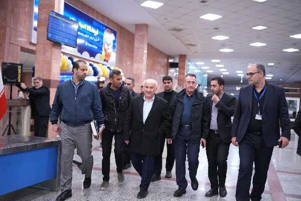 بازدید معاون حملونقل وزیر راه و شهرسازی از فرودگاه بینالمللی ساری بازدید