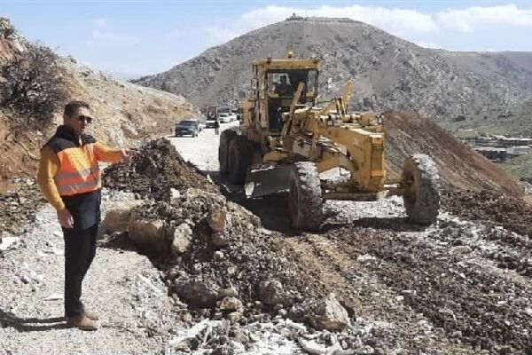 تردد در محور دورود- عمارت لرستان برقرار شد بازگشایی مسیر
