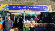 بازدید اسکندر مومنی وزیر کشور و رئیس ستاد سفر کشور با همراهی استاندار و مدیرکل راه و شهرسازی استان البرز از ایستگاه نوروزی شهرستان کرج و روند ارائه خدمات به مسافران نوروزی