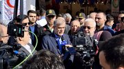 بازدید اسکندر مومنی وزیر کشور و رئیس ستاد سفر کشور با همراهی استاندار و مدیرکل راه و شهرسازی استان البرز از ایستگاه نوروزی شهرستان کرج و روند ارائه خدمات به مسافران نوروزی