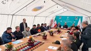 بازدید اسکندر مومنی وزیر کشور و رئیس ستاد سفر کشور با همراهی استاندار و مدیرکل راه و شهرسازی استان البرز از ایستگاه نوروزی شهرستان کرج و روند ارائه خدمات به مسافران نوروزی