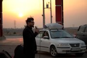 اجرای پویش نه به تصادف با شعار شیش دونگ برانیم در خوزستان