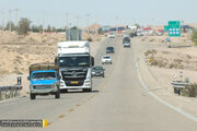 حال و هوای نوروز ۱۴۰۴ در جاده لار - بندرعباس و لار- جهرم