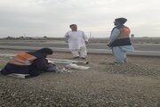 ببینید | نظارت مستمر مدیرکل و معاونین اداره کل راهداری و حمل و نقل جاده ای جنوب سیستان و بلوچستان از راه ها و نحوه خدمات رسانی به مسافرین نوورزی