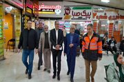 ببینید| بازدید بازرسی استانداری البرز و فرمانداری کرج بهمراه مهندس مردانی معاون توسعه مدیریت و منابع اداره کل از پایانه مسافربری شهید کلانتری و نظارت بر روند خدمات رسانی به مسافران