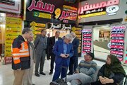 ببینید| بازدید بازرسی استانداری البرز و فرمانداری کرج بهمراه مهندس مردانی معاون توسعه مدیریت و منابع اداره کل از پایانه مسافربری شهید کلانتری و نظارت بر روند خدمات رسانی به مسافران