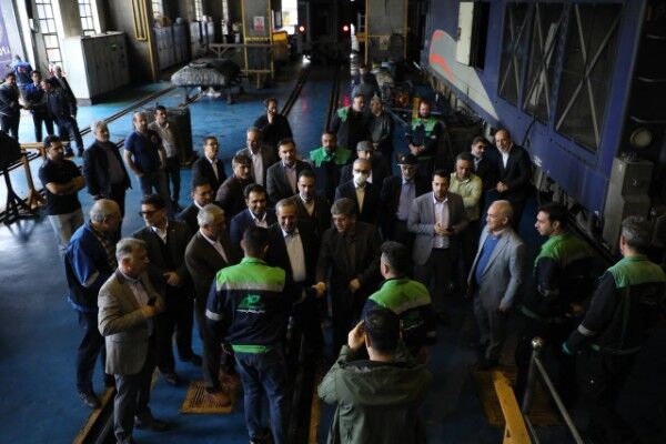 بازدید نوروزی مدیرعامل راه آهن از بخشهای مختلف بدنه اجرایی راه آهن در تهران بازدید