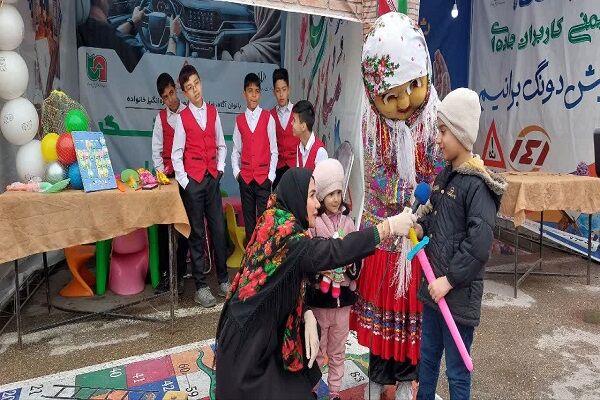 ویدئو | گفتوگو با کودکان در خصوص نکات ایمنی و ترافیکی در ایستگاه پویش نه به تصادف کودکان