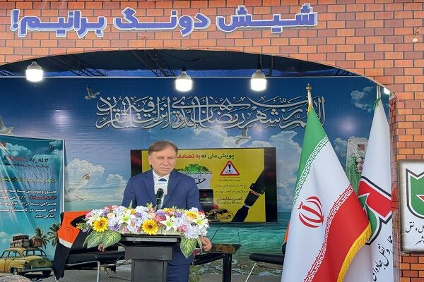 ویدیو|مراسم ضیافت افطاری در محل اجرای پویش نه به تصادف استان بوشهر حضور استاندار بوشهر و اهالی رسانه در ایستگاه پویش « نه به تصادف»