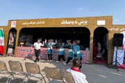 ببینید|گزارش تصویری از یازدهمین روز از اجرای پویش نه به تصادف با پیام شیش دونگ برانیم در‌ازاد راه کرج قزوین (استان البرز )