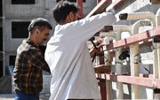 ببینید | عملیات اجرایی پروژه 968 واحدی نهضت ملی مسکن سمنان در ایام نوروز 1404