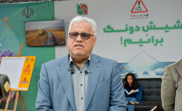 ویدیو | گفتوگوی معاون هماهنگی امور عمرانی استانداری فارس با حضور در ایستگاه پویش «نه به تصادف» این استان در خصوص نقش تصادفات در اقتصاد و تولید ملی ایستگاه پویش «نه به تصادف» استان فارس